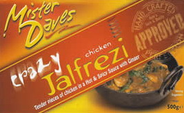 Mister Dave's Crazy Chicken Jalfrezi